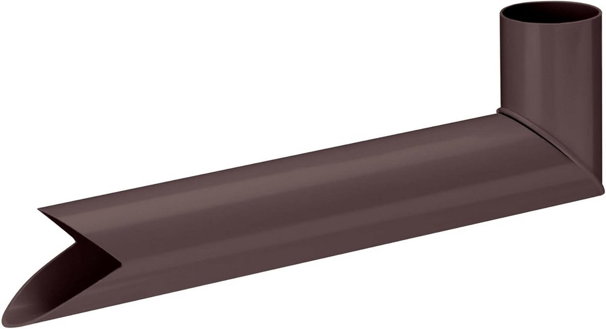 Regenpijp PVC 50mm Donkerbruin - Betrouwbare Hemelwaterafvoer