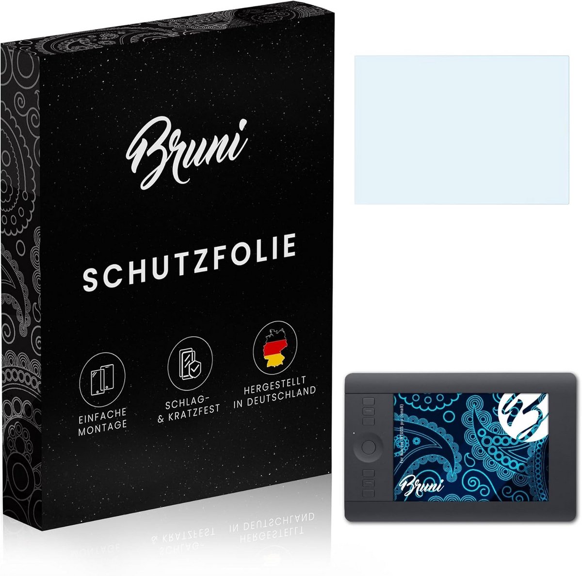 2x Schermfolie voor Wacom INTUOS pro (small) - Beschermfolie Zonneklaar