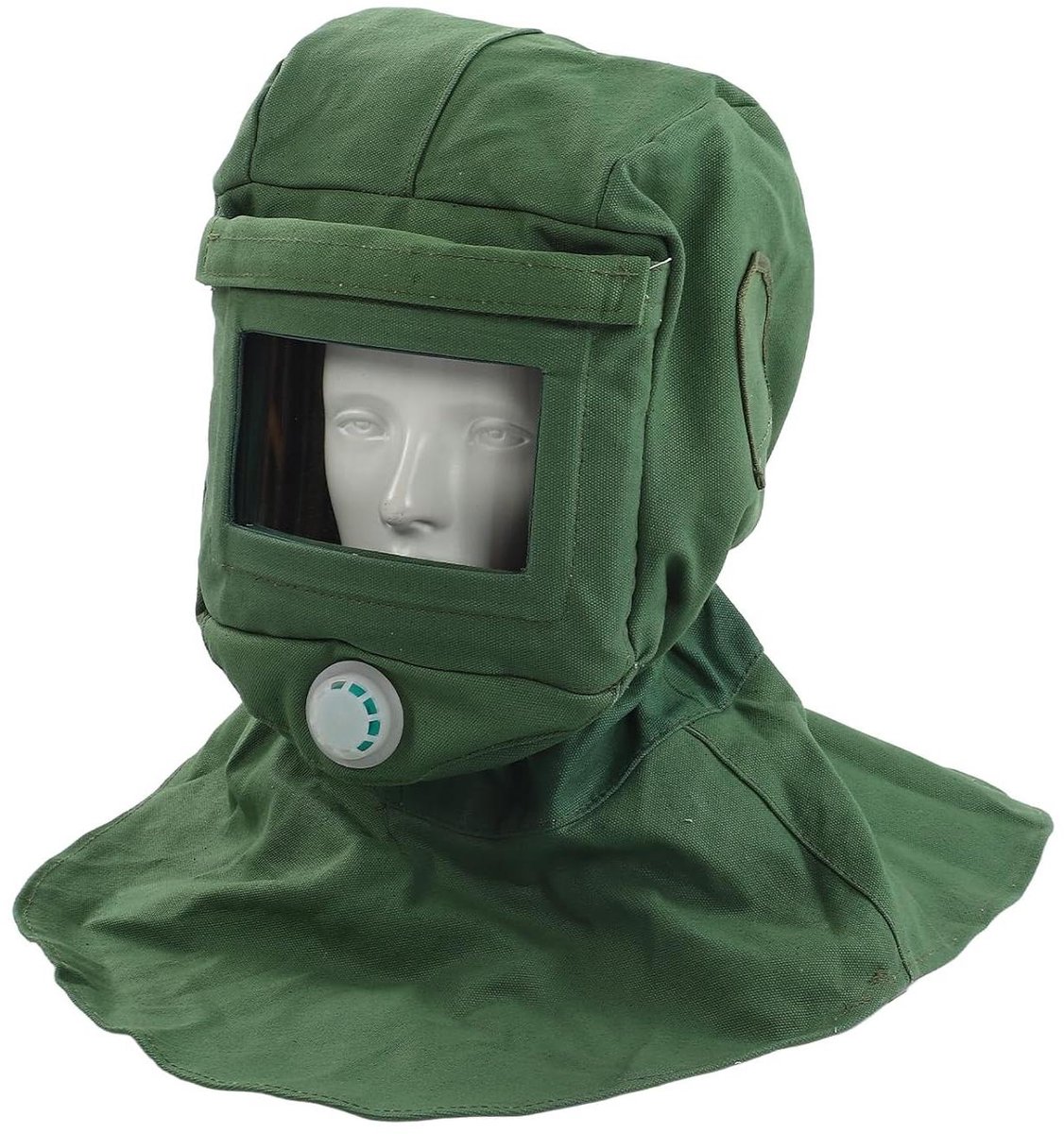 VVGoods - Zandstraal Shawl Cap voor Bescherming tegen Zand, Vent Design, Elastische Hals