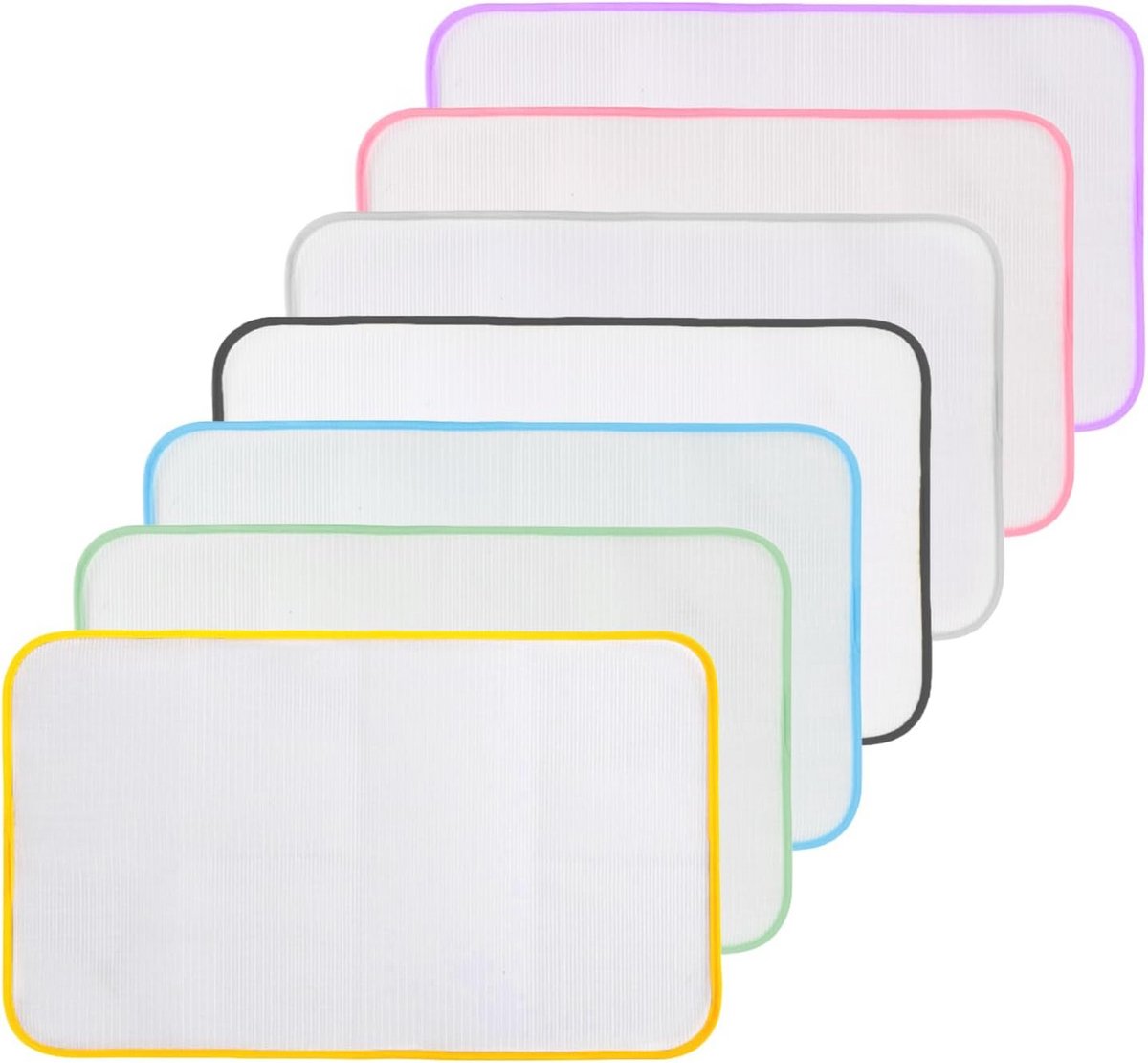 7 Stuks Hittebestendige Strijkbeschermers - 40 x 60 cm Beschermend Strijkgaas voor Kleding