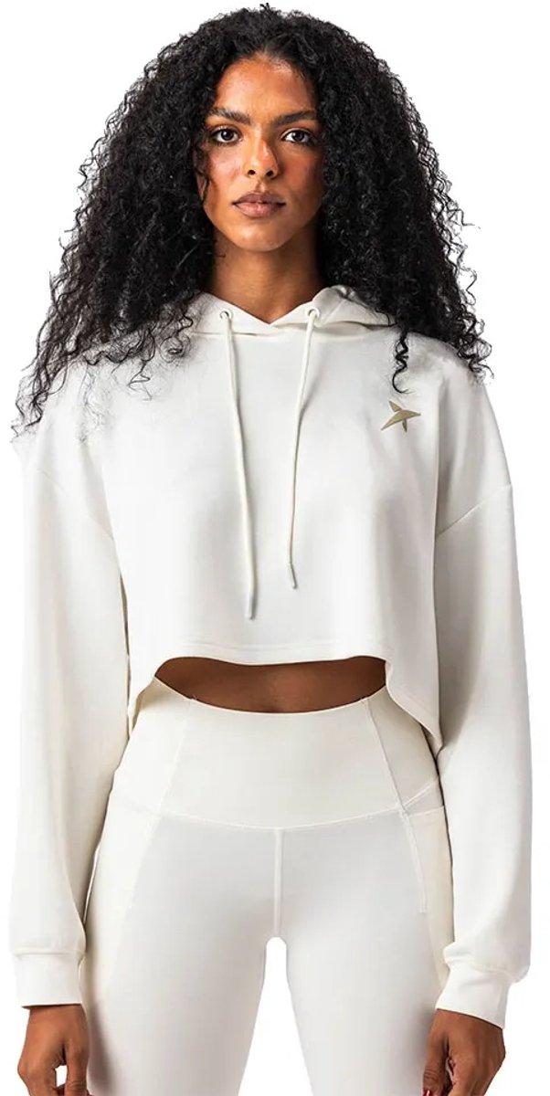 Drop Shot Noor Hoodie Wit M Vrouw
