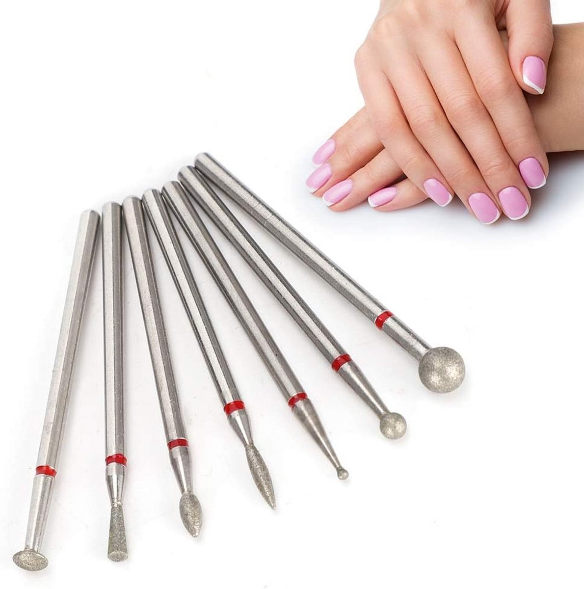 Nail Art Manicure Boor Accessoires voor Nagelverzorging en Vijl Tools