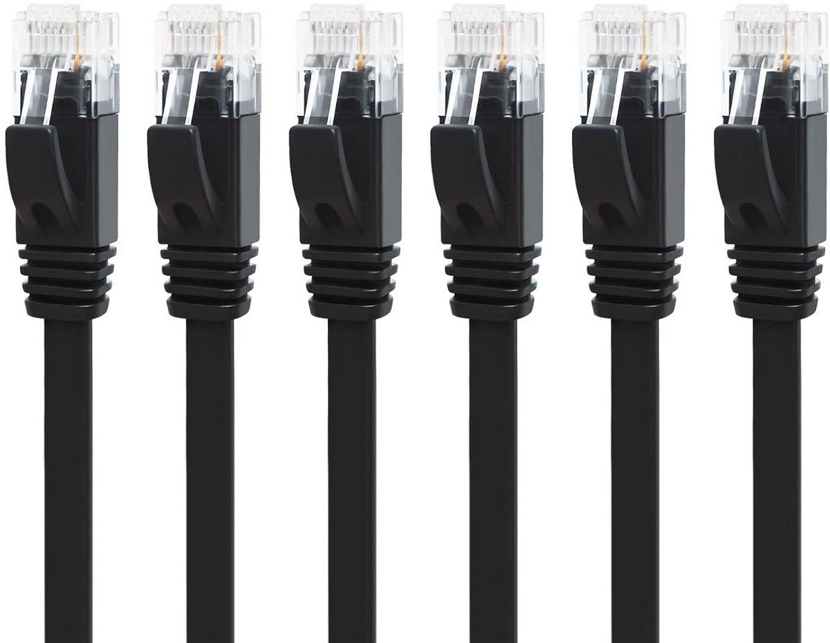 Cat6 Ethernet Kabel 3 Meter – Hoge Snelheid LAN Kabels RJ45 – UTP Netwerk Kabel Buiten 1000Mbit/s 250MHz
