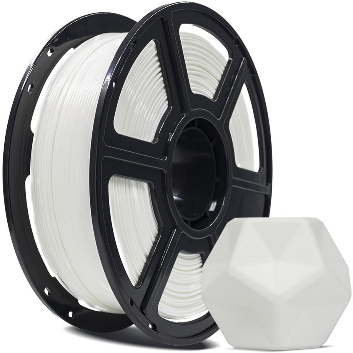 PLA PRO 3D Printer Filament 1.75mm 1kg voor FDM Printers Wit