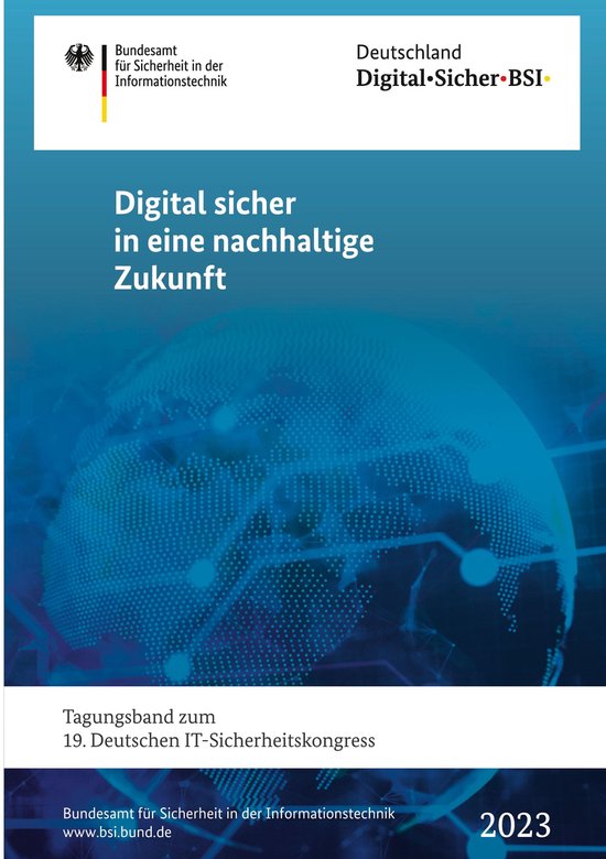 Digital sicher in eine nachhaltige Zukunft - cover