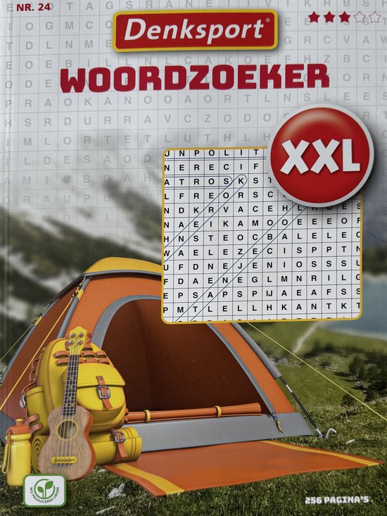 Denksport XXL Vakantieboek - Puzzelboek - Woordzoeker - Woordzoeker puzzelboek - Woordzoeker volwassenen