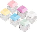 6 stuks toetsenbord fidget toys, grappige kleurrijke clicker mechanisch 6 stuks toetsenbord fidget toys, grappige kleurrijke clicker mechanisch