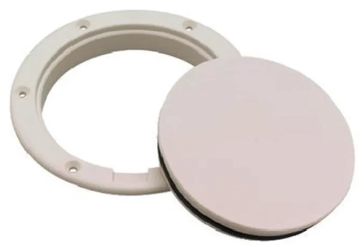Seachoice Dekplaatkap Omhoog Wrikken Wit 203 mm