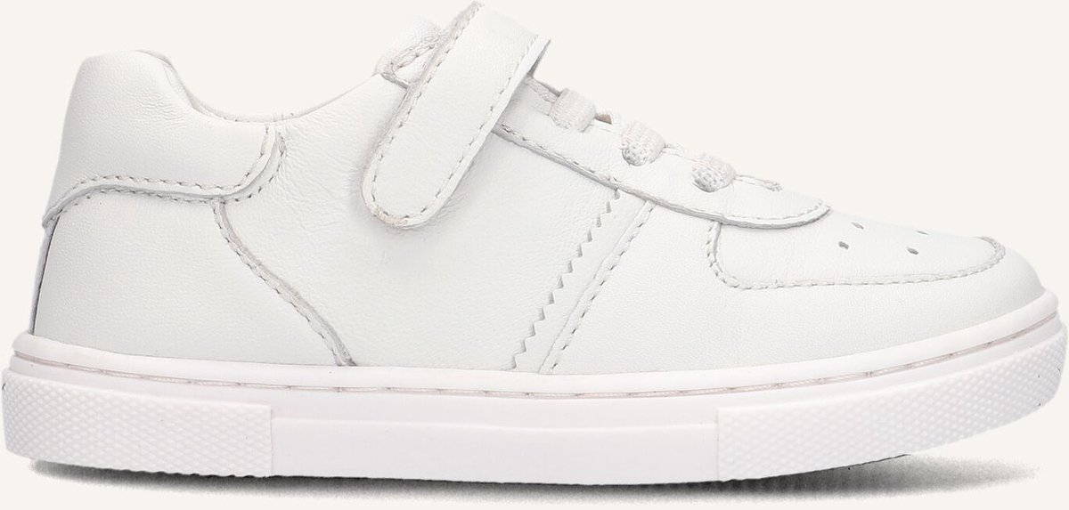 Apples & Pears Boo12353 Sneakers Unisex - Leren Sneaker - Wit - Maat 25