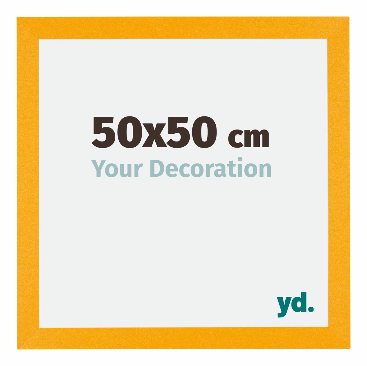 Your Decoration - Puzzellijst 50x50 cm - Geel - Puzzellijst 500-1000 stukjes - MDF Fotolijst - Mura