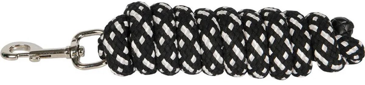 RelaxPets - Harry's Horse - Halstertouw Mounty - 2 meter - Zwart, Wit & Grijs