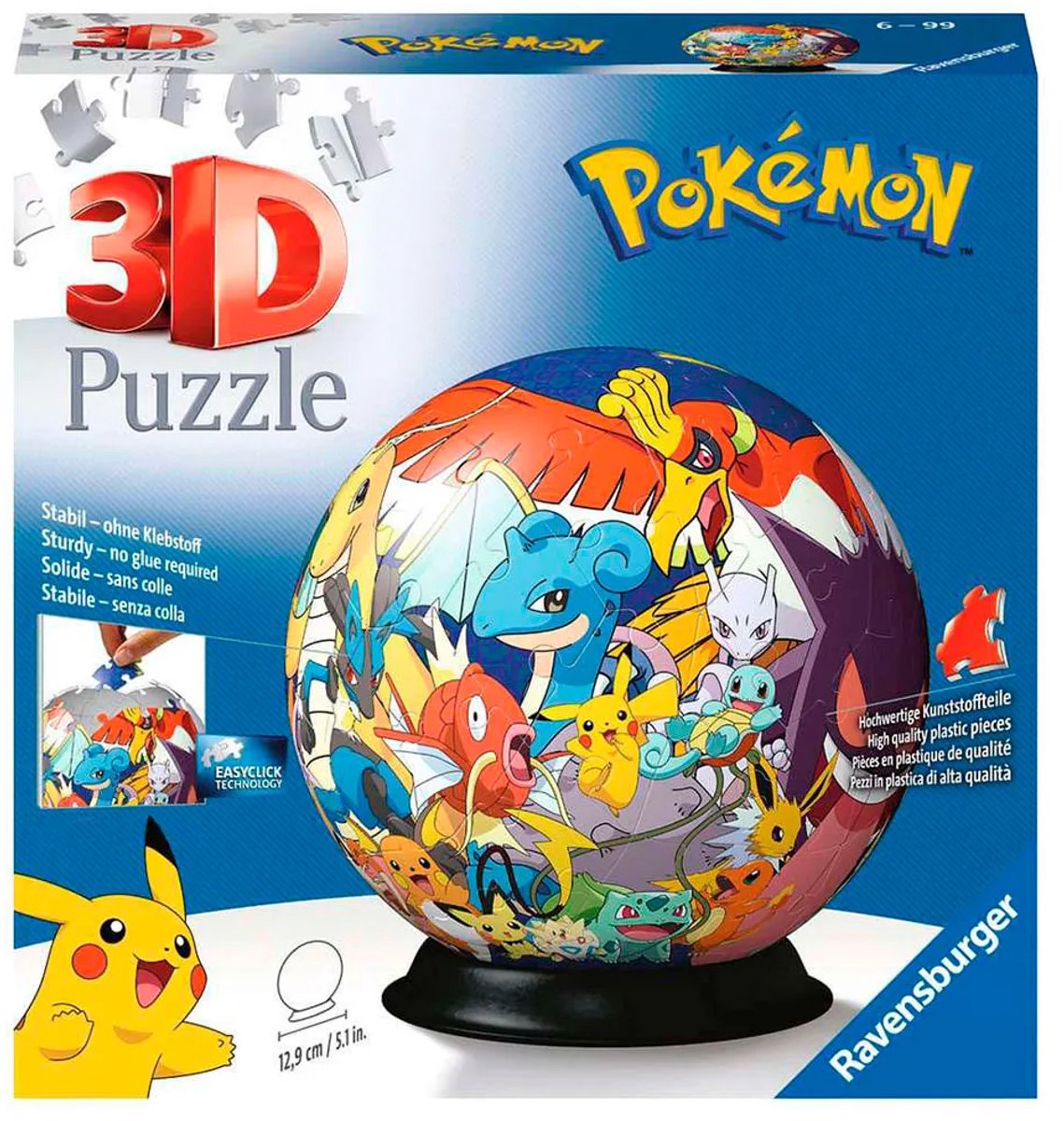 Ravensburger 3D-puzzel PokÃ©mon Bal - 72 stukjes — afbeelding 14