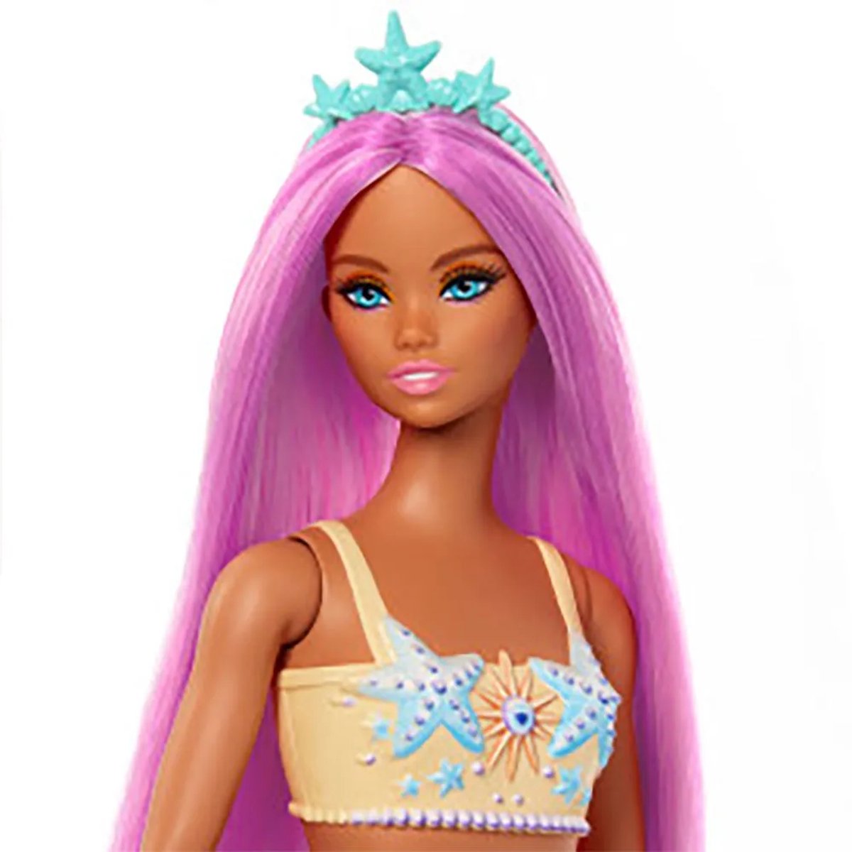 Barbie A Touch of Magic - Oranje zeemeermin staart - Barbiepop — afbeelding 10