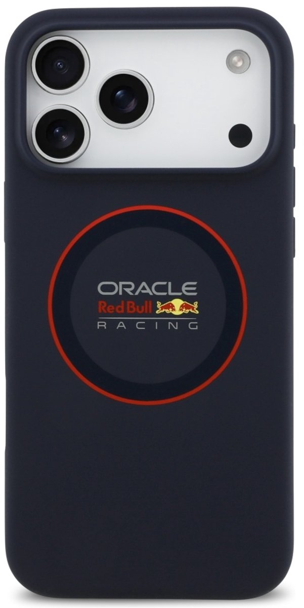 Red Bull Siliconen Rode Ring Hoesje Voor Iphone 17 Pro Max Magsafe Luxury van Merkloos — afbeelding 4