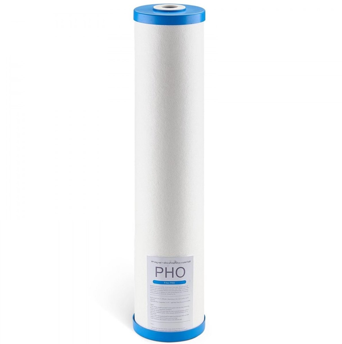 Waterfilter - Filterpatroon Polyfosfaat - Anti-kalk/Kalkaanslagremmer - 115 x 507 mm - Vermindert Chloor, Smaak & Geur - Voor Hele Huis Waterfiltersysteem