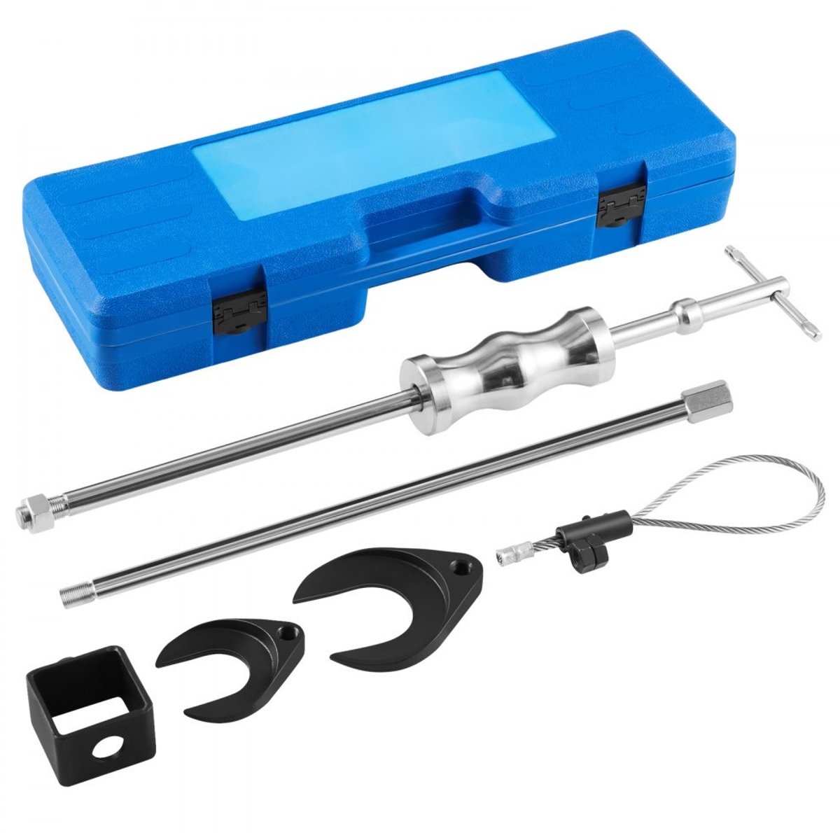 Glijhamerset - Aandrijfas Trekker Binnenste Homokineet/CV-Joint - Voorwielaandrijving - Vorkadapter 5,1/6,4 cm - Zware Uitvoering - Universeel
