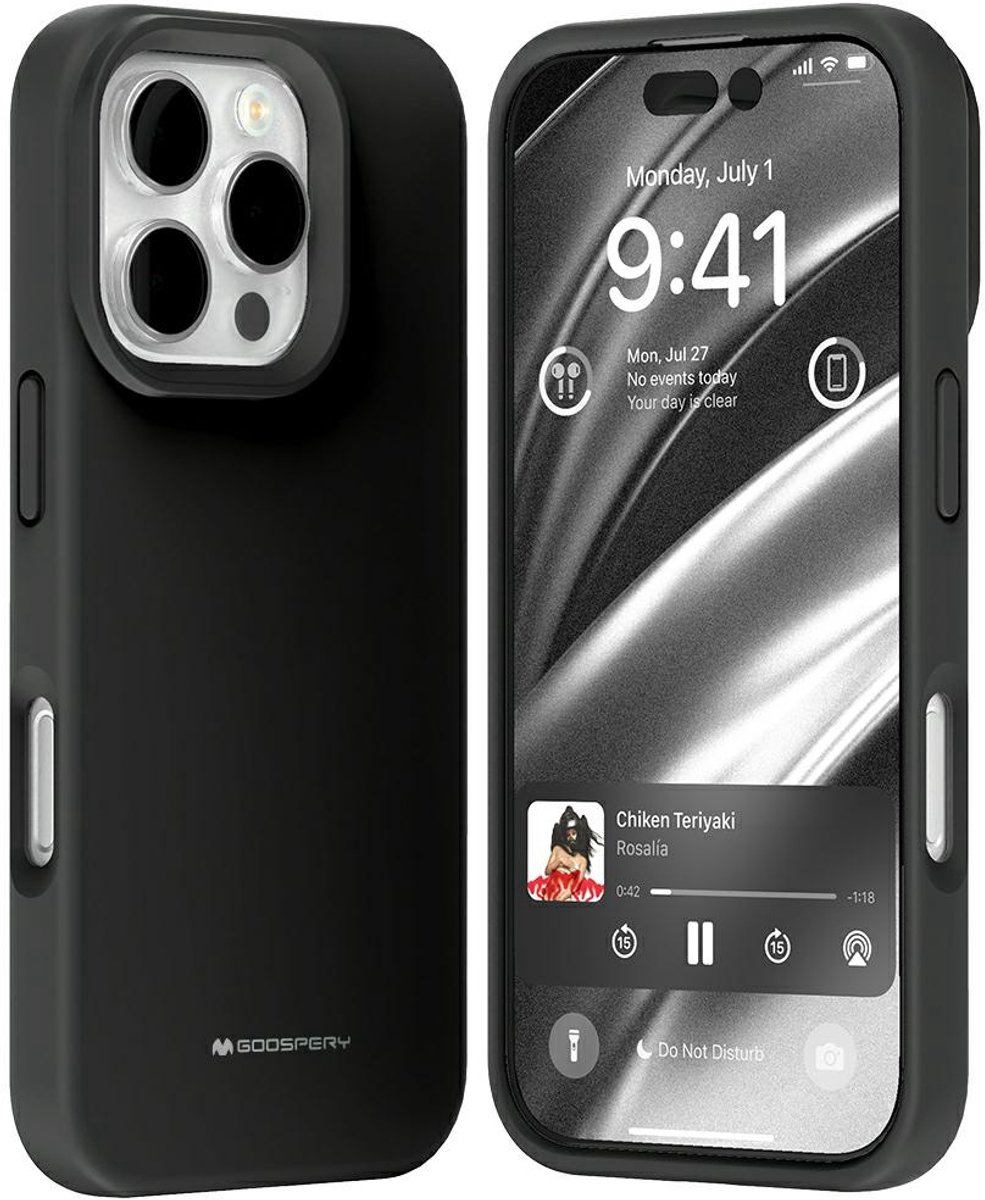 Mercury Pure Magsafe Hoesje Voor Iphone 16 Pro Telefoonbescherming Met Systeem