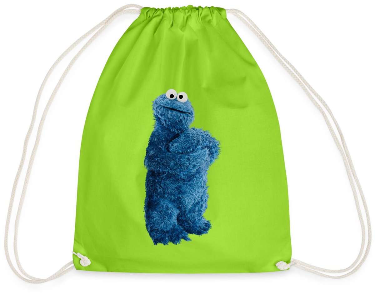 Sesamstraat Koekiemonster Pose Gymtas