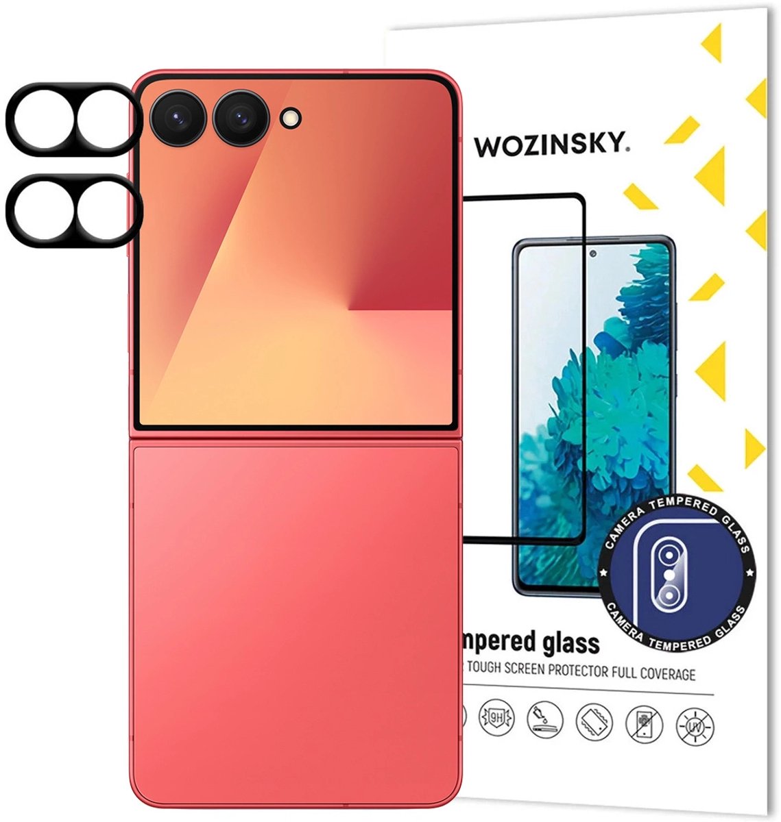 Wozinsky Volledig Cameraglas Voor Samsung Galaxy Z Flip 7