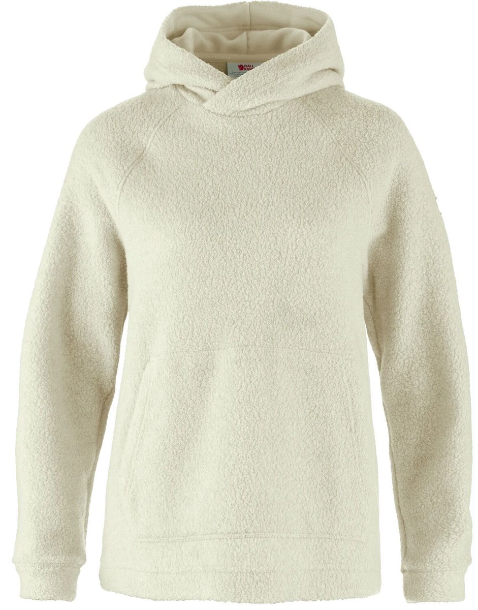 Fjällräven Kaitum Hoodie W – Outdoor Kleding Fleeces en Truien Fleece Wit