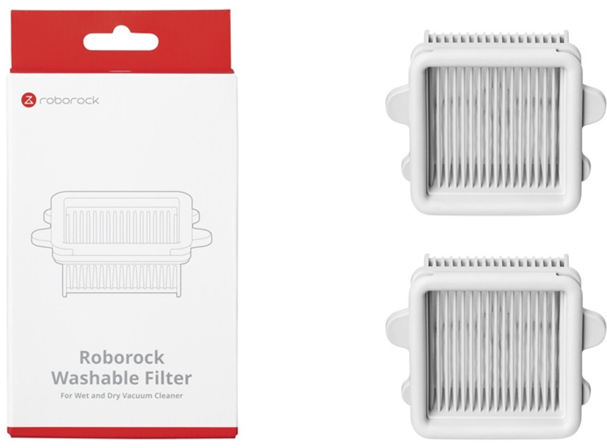 Roborock G2 Wasbaar Filter Voor F25-Serie Stofzuigers 2 Stuks In
