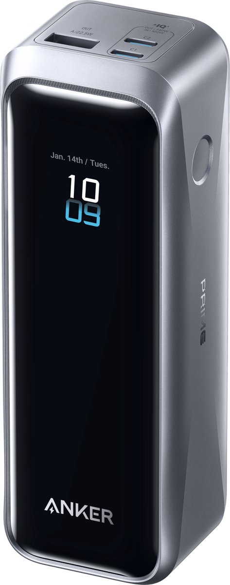Anker Prime Power Bank 20.100mAh - 220W - 3 Poorten - Anker - €109,00