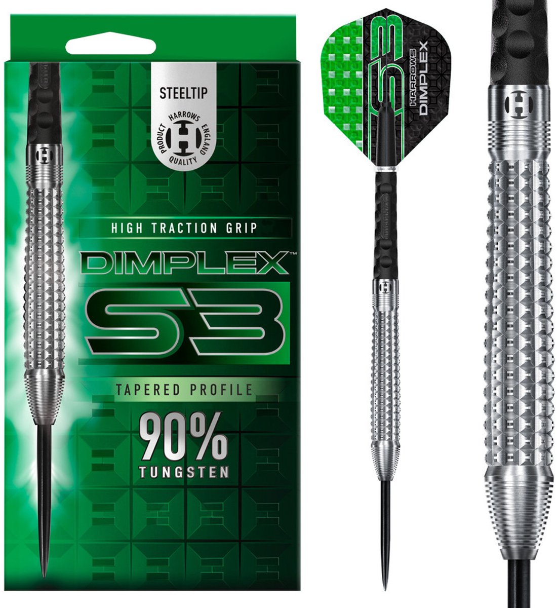 Dimplex S3 Tapered 90% tungsten 22Gr - Harrows