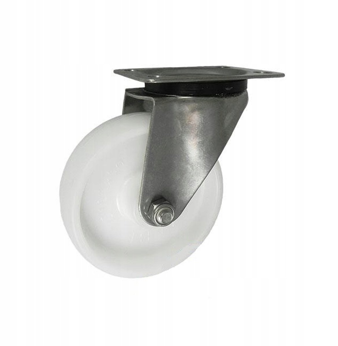 Zwenkbaar Wiel 125mm voor Trolleys, Rekken, Containers - 100kg