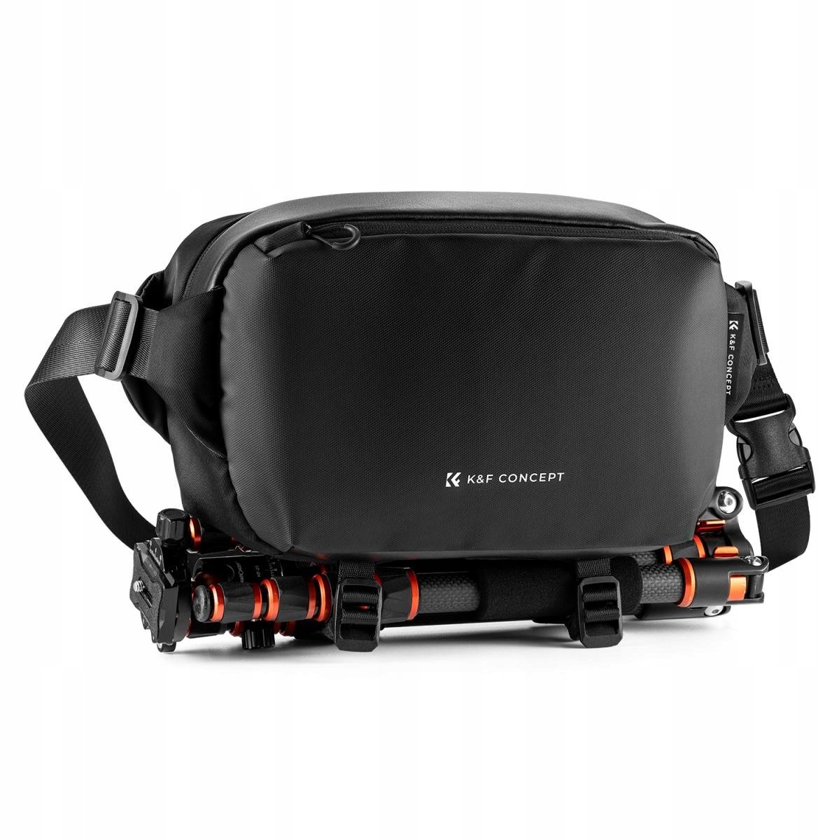 K&F Concept Fototas Schoudertas Cameratas 10L Zwart