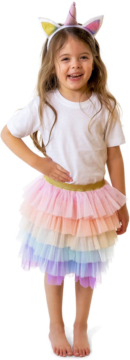 Eenhoorn Verkleedoutfit kind - 6-8 jaar / 116-128cm