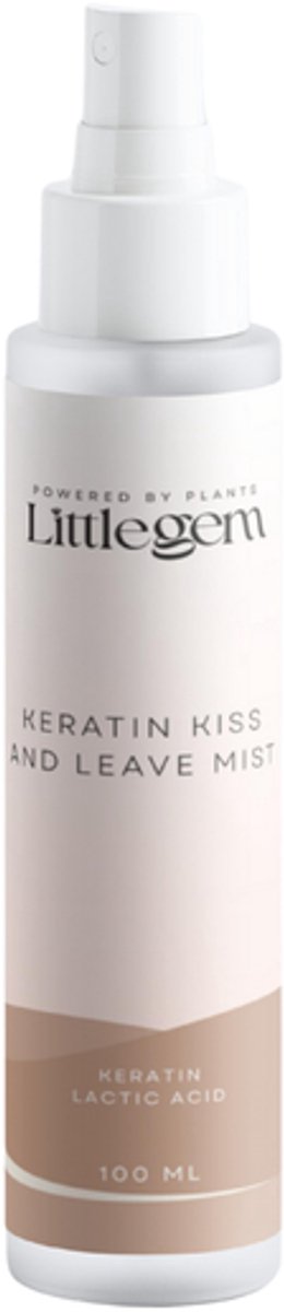 Natuurlijke verzorgde keratine Spray - Keratin kiss & leave in mist - Geurende haarspray, anti-pluis, niet vet & herstelt beschadigd haar