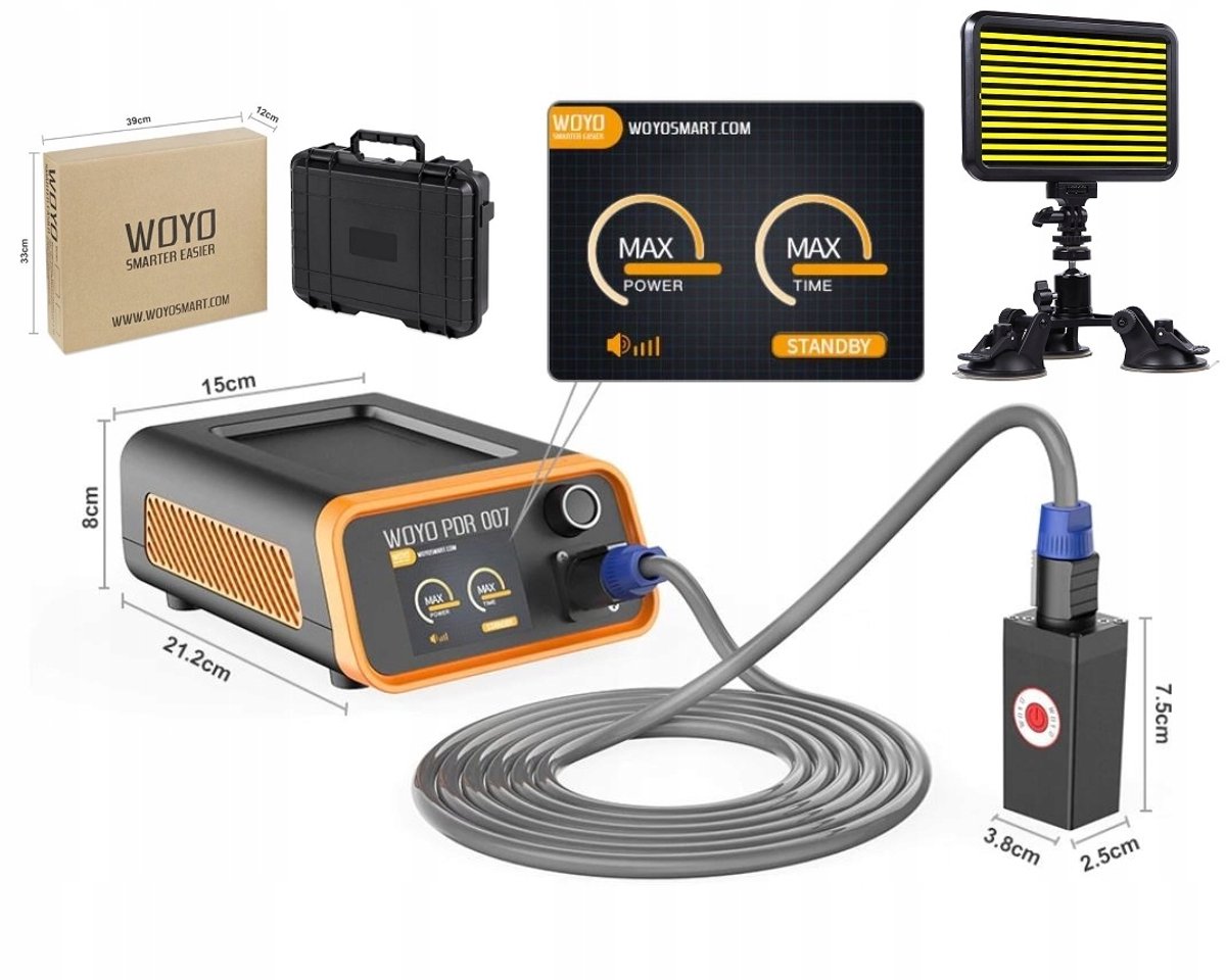 WOYO PDR-007 Inductieapparaat met LED Lamp voor Deukreparatie