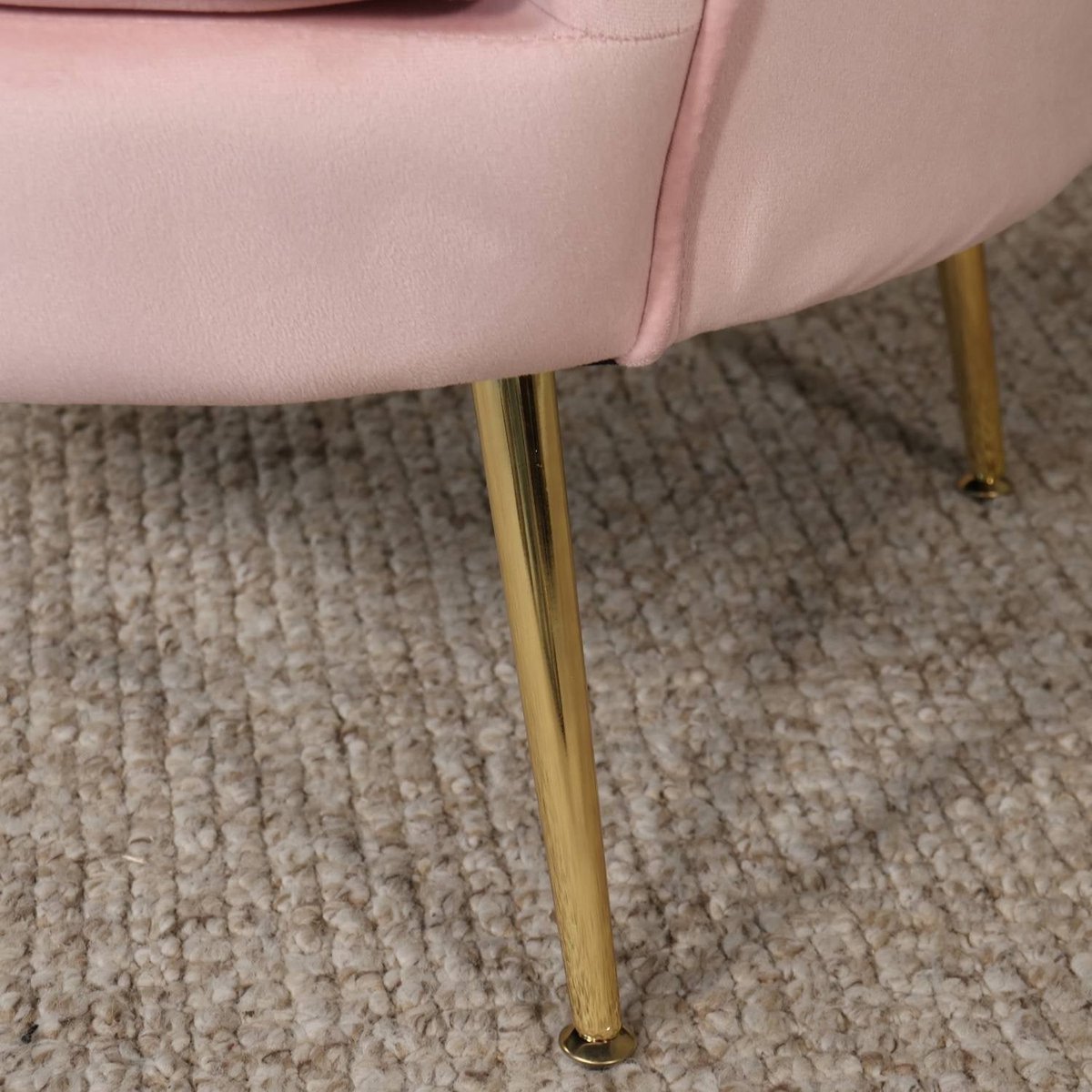 Fauteuil Fauteuil Belle Velvet Zitbank - afbeelding 3