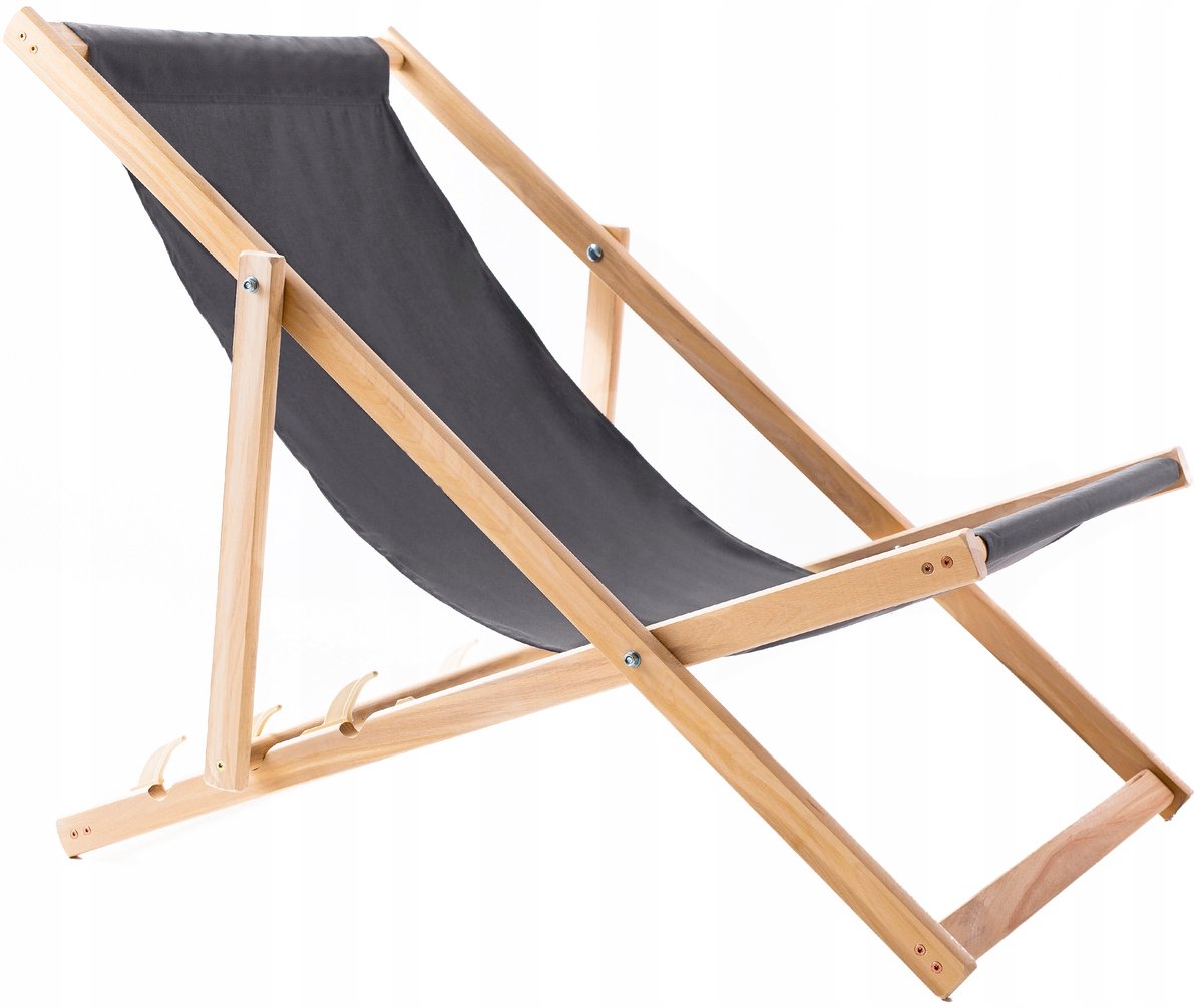 Houten Ligstoel - Comfortabel en Verstelbaar voor Strand, Balkon en Tuin
