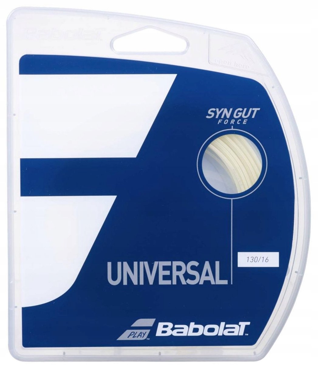 Babolat Syn Gut Force Tennissnaar 12m 1.30 Natuurlijk