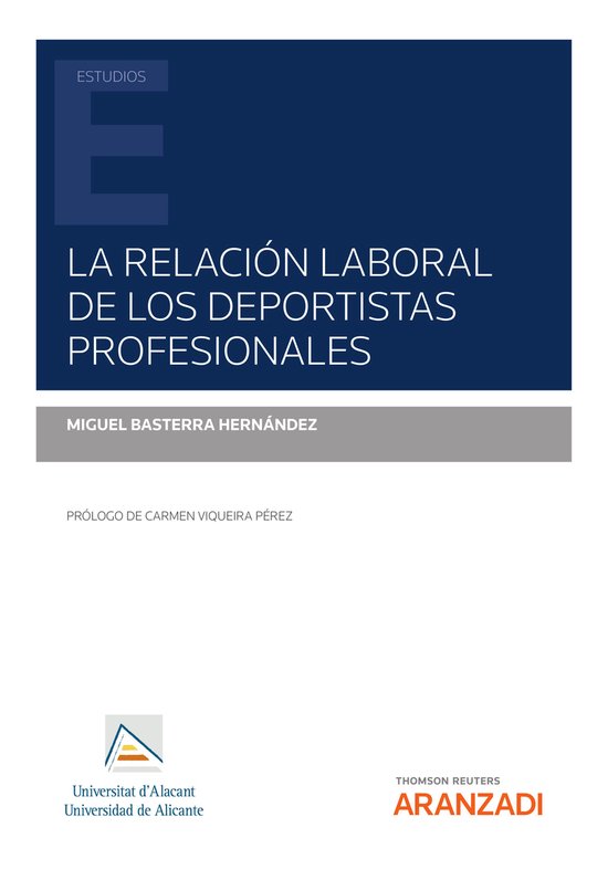 La relación laboral de los deportistas profesionales - cover