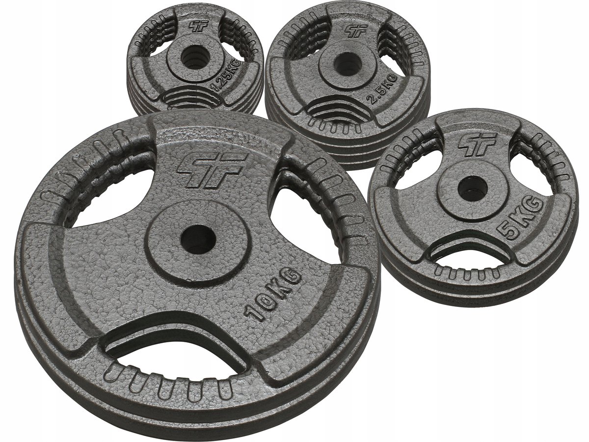 Merkloos IJzeren Halterset 45kg - 29mm Opening - Ideaal voor Krachttraining