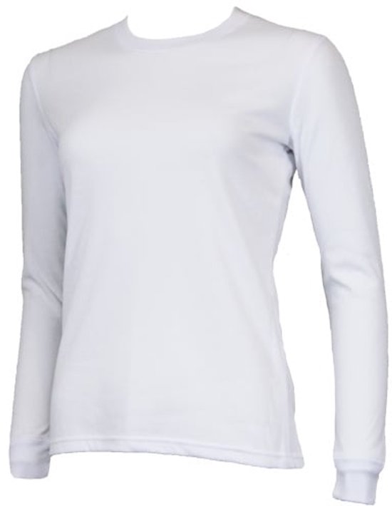 Campri thermoshirt dames lange mouw – wit – maat S