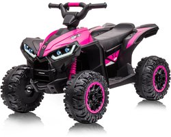 Elektrische kinder Quad 12V - 4x4 - met Afstandsbediening - 2x35W Motor - MP3/USB/Bluetooth - Geschikt voor 3-6 Jaar - Roze