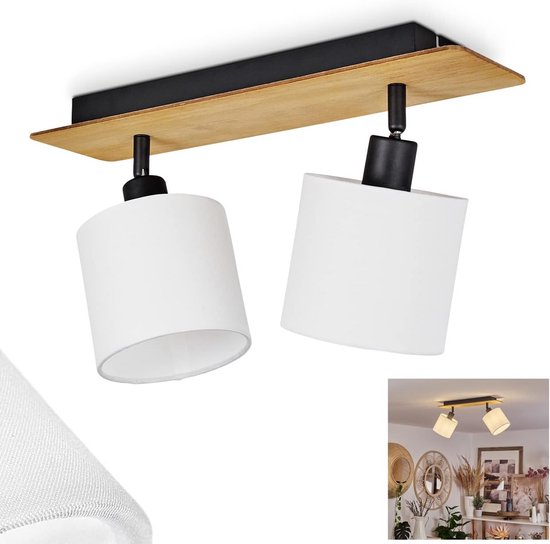 Moderne - Industriële - Plafondlamp - Zwart - Djarin