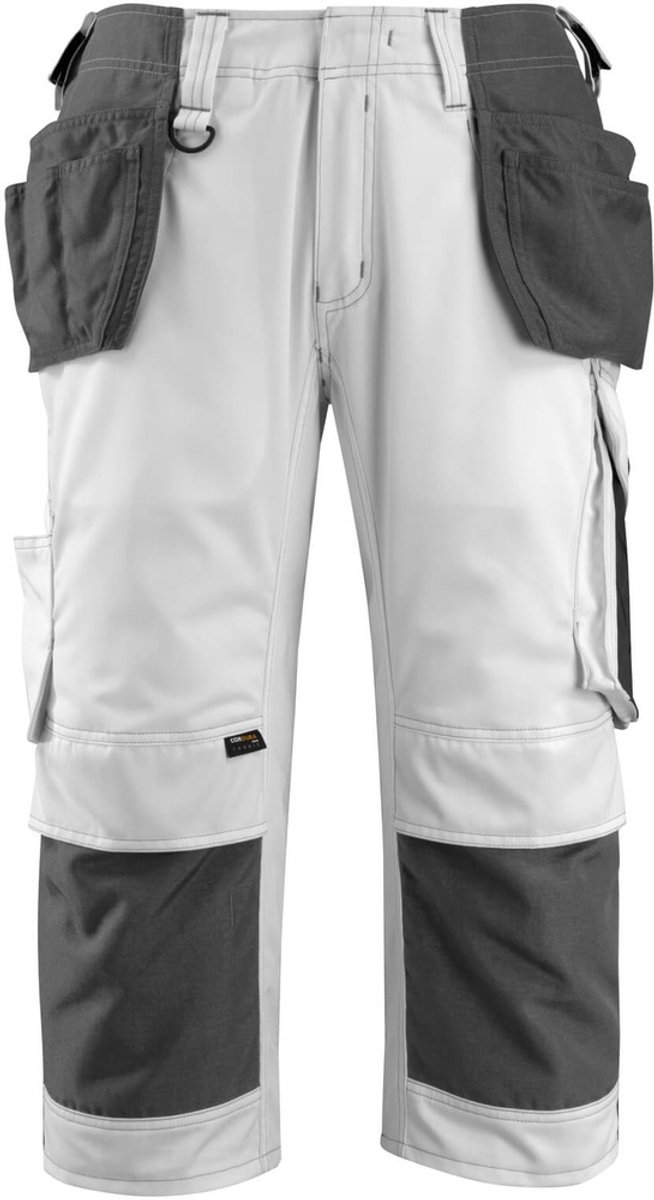 Mascot Unique Driekwart broek met spijkerzakken 14349-442 - wit/donkerantraciet - C49