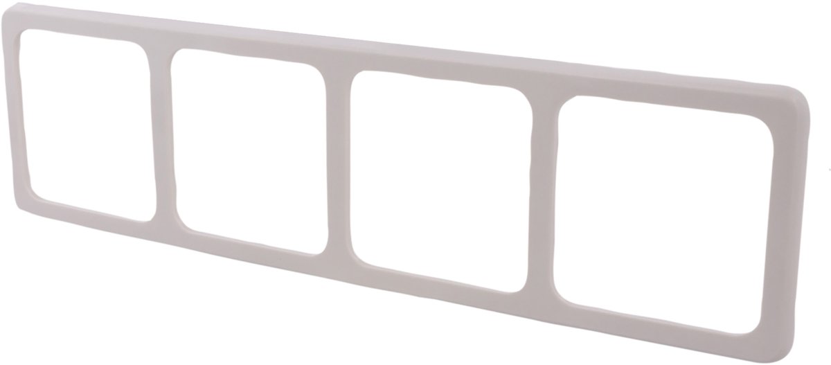PEHA Standard afdekraam - inbouw - 4-voudig - crème