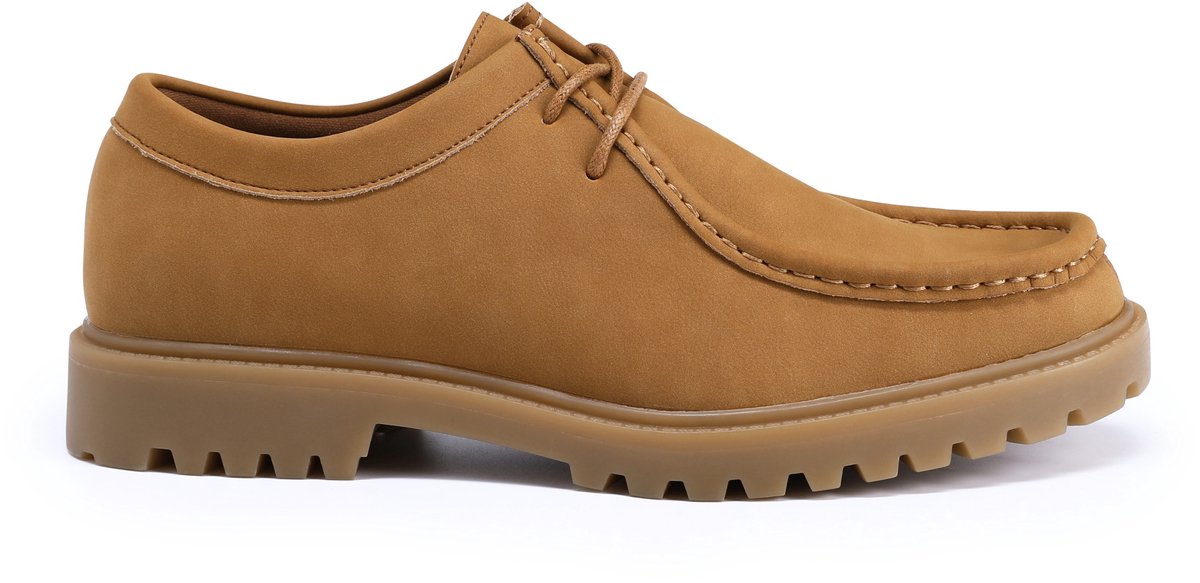 ALLTHEMEN Heren leren schoenen - lage top - 43