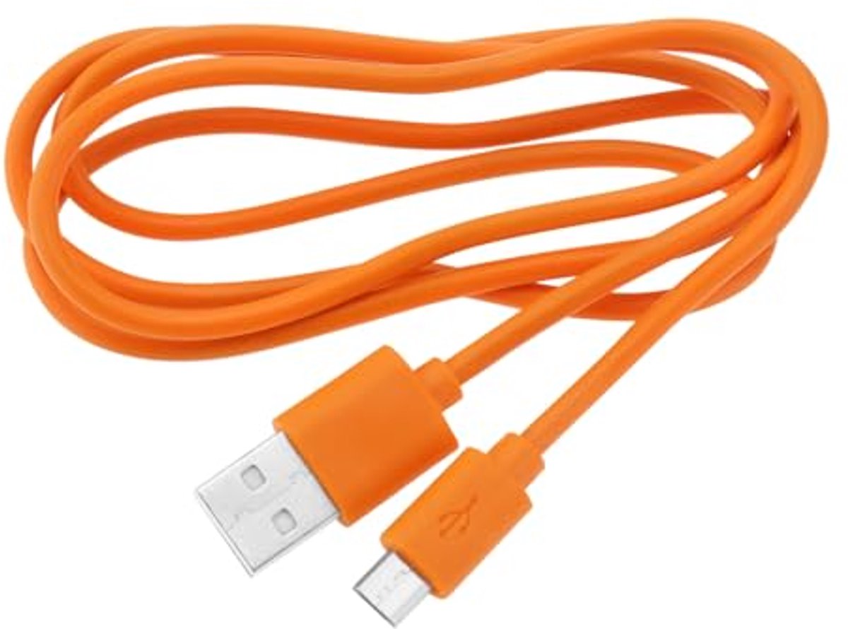 1 st. Oplaadkabel voor deurbel 1 m. Oplaadkabel voor Ring-deurbel, compatibel met Video Doorbell 2, 3, 3 Plus en 4 Doorbell Pro Plus, oranje - 1 - €34,95