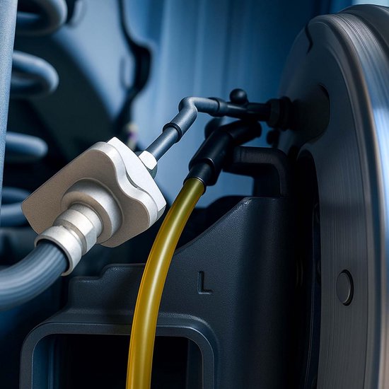 Auto Rem Koppelingsontluchter Gereedschap Luchtrem Vacuüm Auto Rem Bloeden Vloeistof Ontluchter Kit Vacuümpomp 500Ml Luchtaangedreven Gereedschap  34