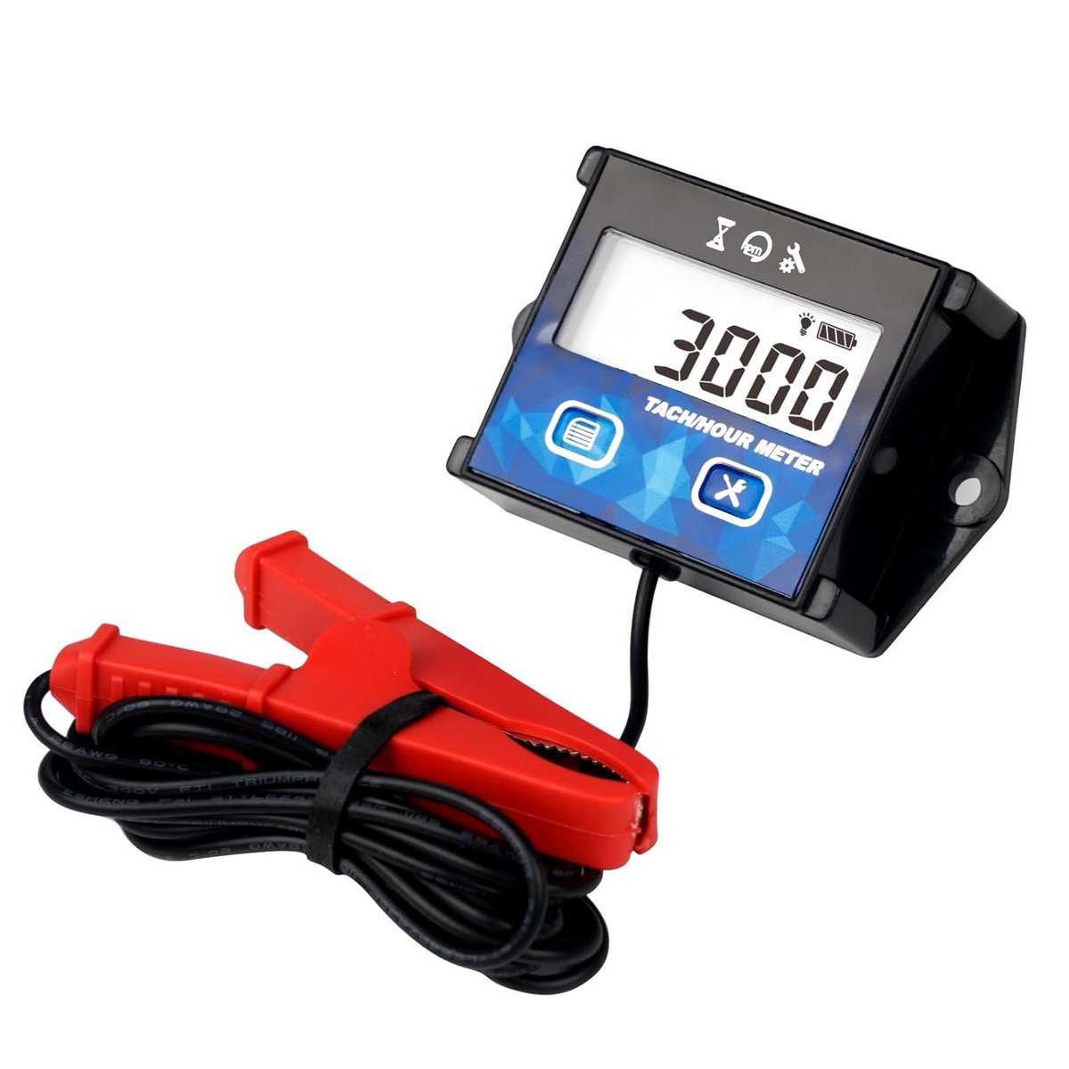 Digitale Urenteller met Onderhoudsherinnering voor Motorvoertuigen en Tuinmachines