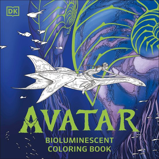 Avatar Bioluminescent Coloring Book - cover