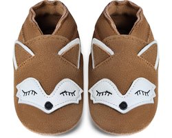 Zachte Leren Babyschoentjes om te Leren Lopen - Suède Zolen voor Kruipen en Eerste Stapjes