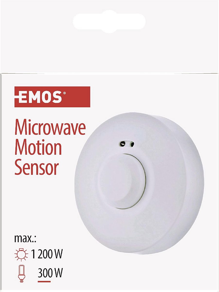 Hoogfrequente Bewegingsmelder 5.8 GHz voor Binnen - Wit