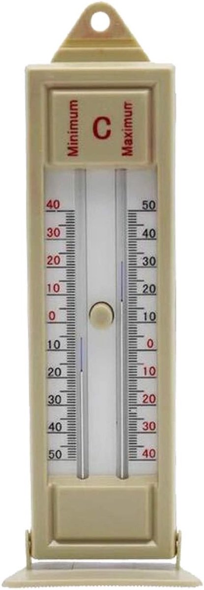 Thermometer - Waterdicht en vochtbestendig, met hoge en lage temperatuurweergave.